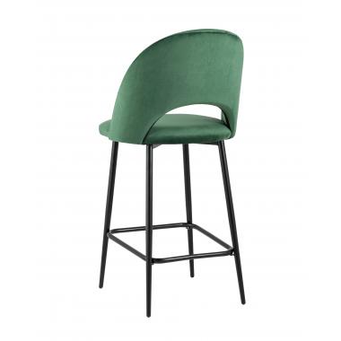 Стул полубарный Меган зеленый
