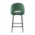 Стул полубарный Меган зеленый