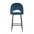 Стул полубарный Меган пыльно-синий