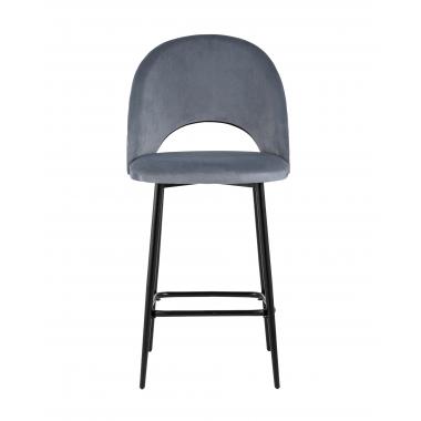 Стул полубарный Меган серый