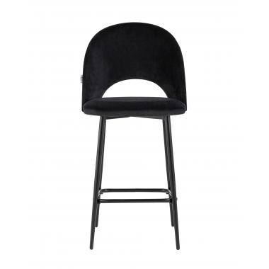 Стул полубарный Меган черный