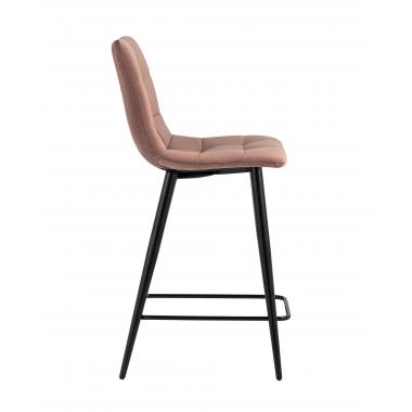 Стул полубарный Джанго пыльно-розовый
