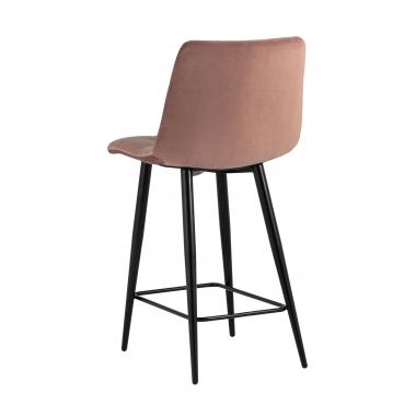 Стул полубарный Джанго пыльно-розовый