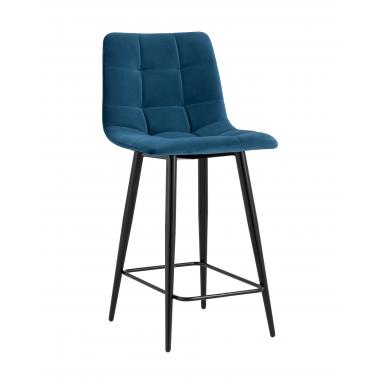 Стул полубарный Джанго синий