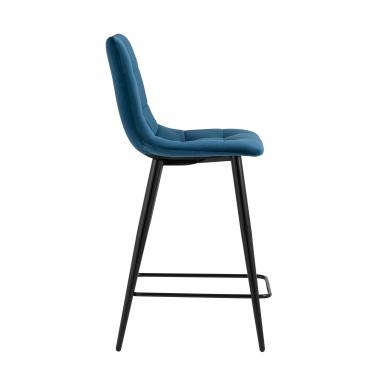 Стул полубарный Джанго синий