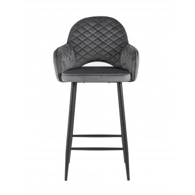 Стул полубарный Венера серый