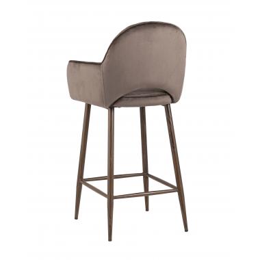 Стул полубарный Венера коричневый