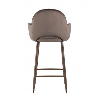 Стул полубарный Венера коричневый