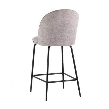 Стул полубарный Echo светло-серый