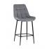 Стул полубарный Флекс серый