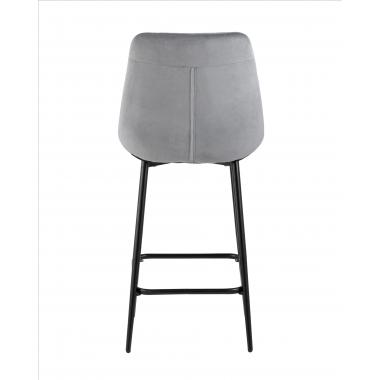 Стул полубарный Флекс серый