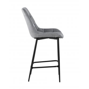 Стул полубарный Флекс серый