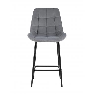 Стул полубарный Флекс серый