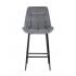 Стул полубарный Флекс серый