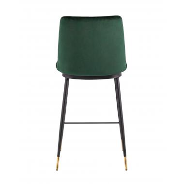 Стул полубарный Мелисса зеленый