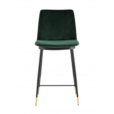 Стул полубарный Мелисса зеленый