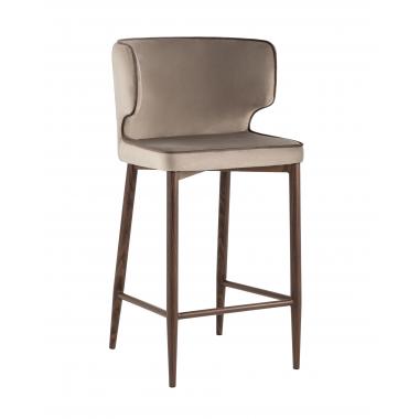 Стул полубарный Матео с кантом шампань
