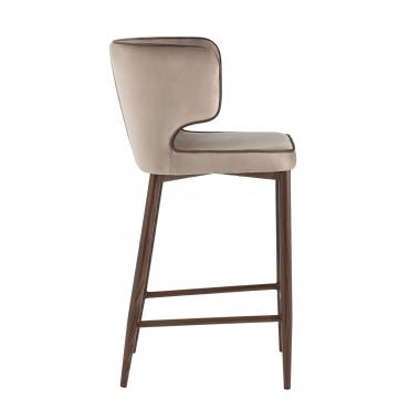 Стул полубарный Матео с кантом шампань