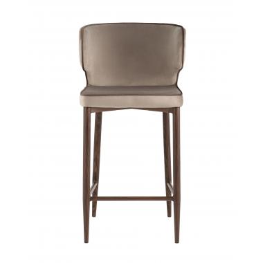 Стул полубарный Матео с кантом шампань