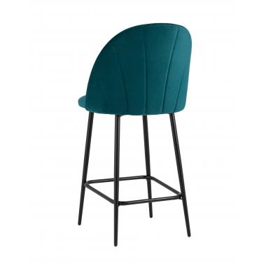 Стул полубарный Логан изумрудный