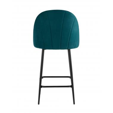 Стул полубарный Логан изумрудный