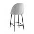 Стул полубарный Логан светло-серый