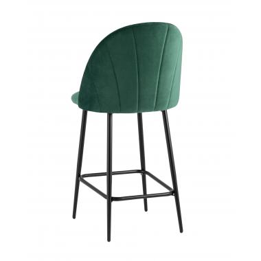Стул полубарный Логан зеленый