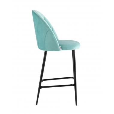 Стул полубарный Логан пыльно-голубой
