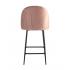 Стул полубарный Логан пыльно-розовый