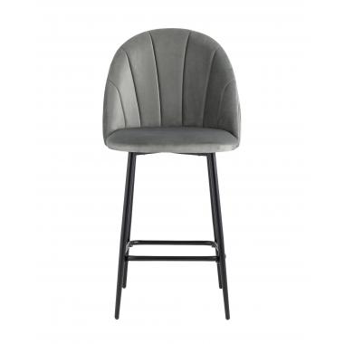 Стул полубарный Логан серый