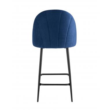 Стул полубарный Логан синий