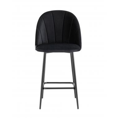 Стул полубарный Логан черный