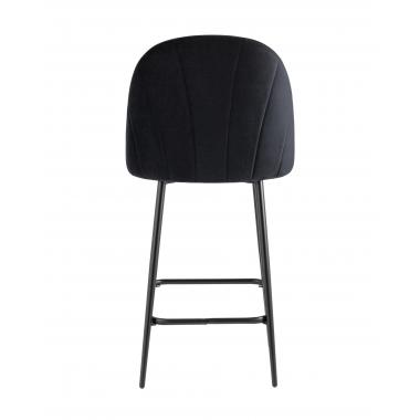 Стул полубарный Логан черный