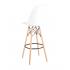 Стул Eames DSW барный белый на деревянных ножках