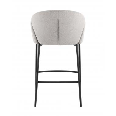 Стул полубарный Melia светло-серый