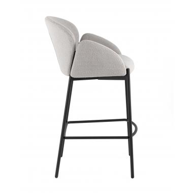 Стул полубарный Melia светло-серый