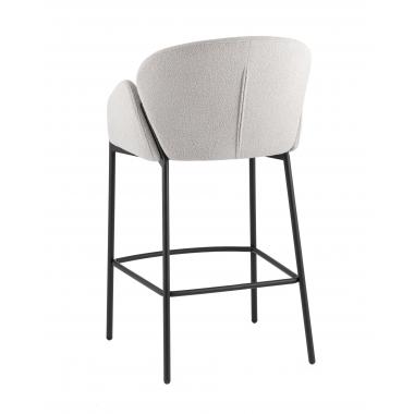 Стул полубарный Melia светло-серый