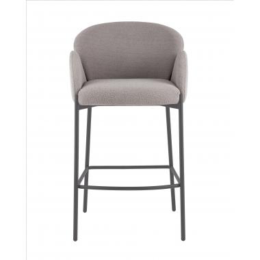 Стул полубарный Melia серый