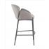 Стул полубарный Melia серый