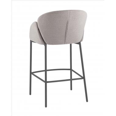 Стул полубарный Melia серый