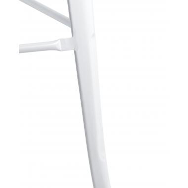 Табурет барный TOLIX белый глянцевый