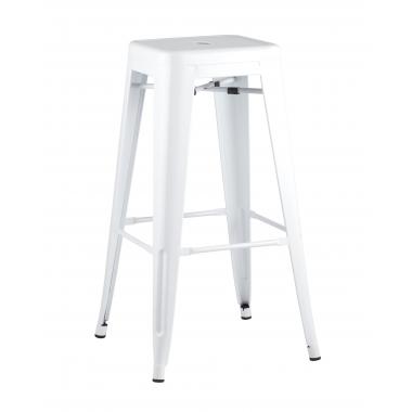 Табурет барный TOLIX белый глянцевый