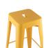 Табурет барный TOLIX желтый глянцевый