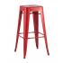 Табурет барный TOLIX красный глянцевый
