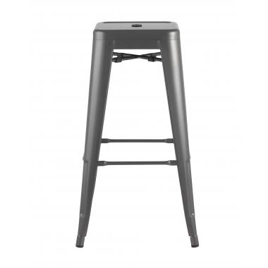 Табурет барный TOLIX серебристый матовый