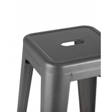 Табурет барный TOLIX серебристый матовый