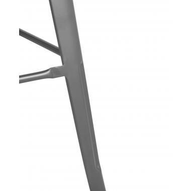 Табурет барный TOLIX серебристый матовый