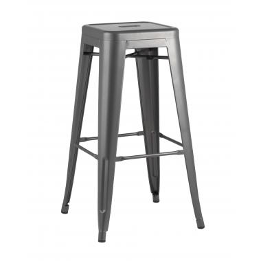 Табурет барный TOLIX серебристый матовый