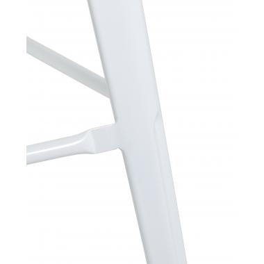 Табурет барный TOLIX WOOD белый глянцевый 