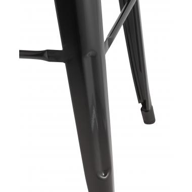 Табурет барный TOLIX WOOD черный глянцевый